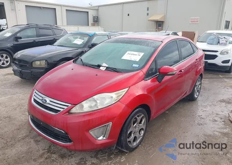 2012 Ford Fiesta Sel из США, поврежденный, VIN 3FADP4CJ6CM153613